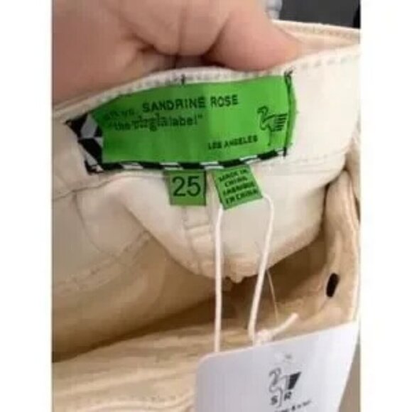 Free People X Sandrine Rose Super Flare Jeans 25 $210 NWT - Picture 5 of 7